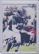 2020 Panini Luminance Blue DJ CHARK JR 12/99 Jacksonville Jaguars