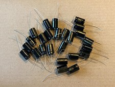 25pc Electrolytic Capacitor Axial 2000hr 105  RoHS 40uF 160V  13x21mm Supertech