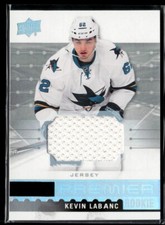 2016-17 Upper Deck Premier Rookies Jersey #R-3 Kevin Labanc RC