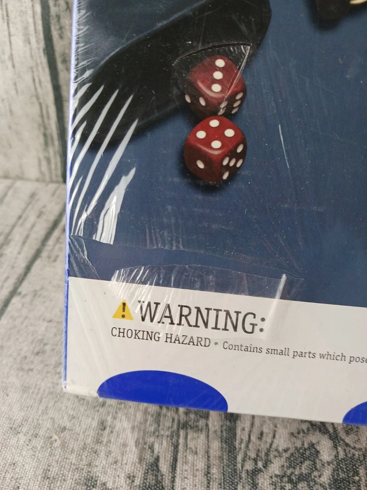 Vintage Cardinal Backgammon Set - Premier Edition - Leatherette Case - New - Image 2 of 4