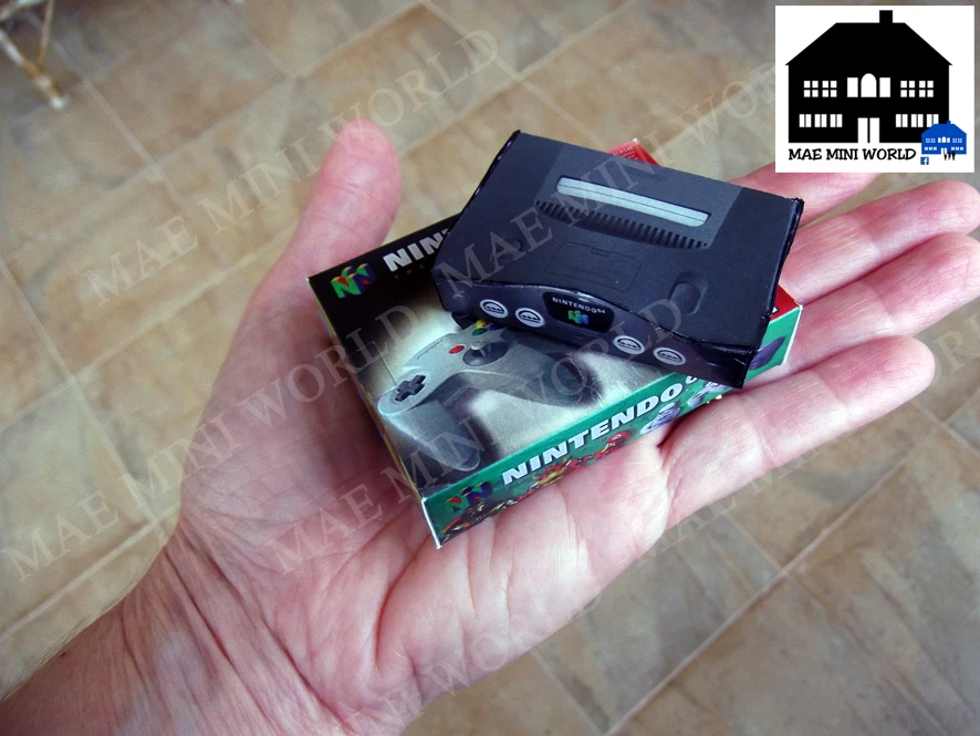 Nintendo 64. Miniature replica. Scale 1 6 eBay