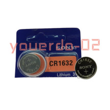 10 PC New with Box Sony CR1632 3V Button Battery Fast Delivery