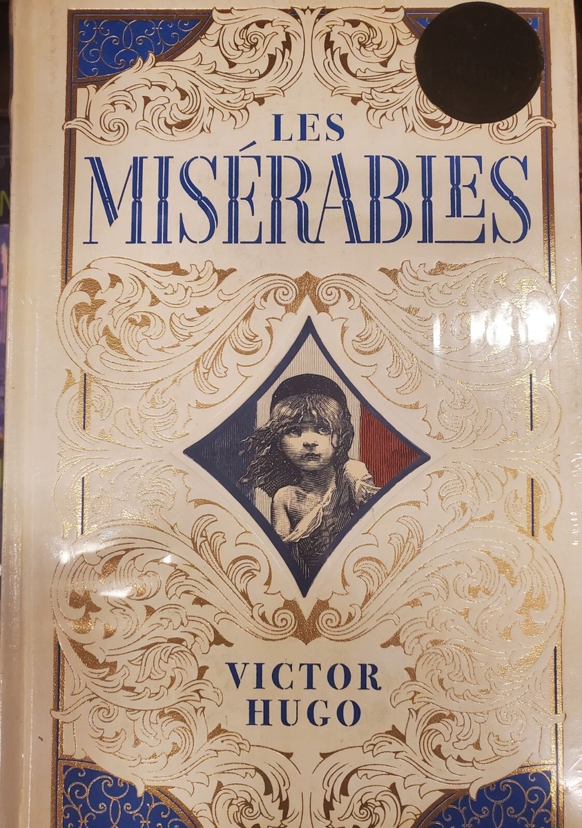 LES MISERABLES Victor Hugo Deluxe Leather Bound Collectible
