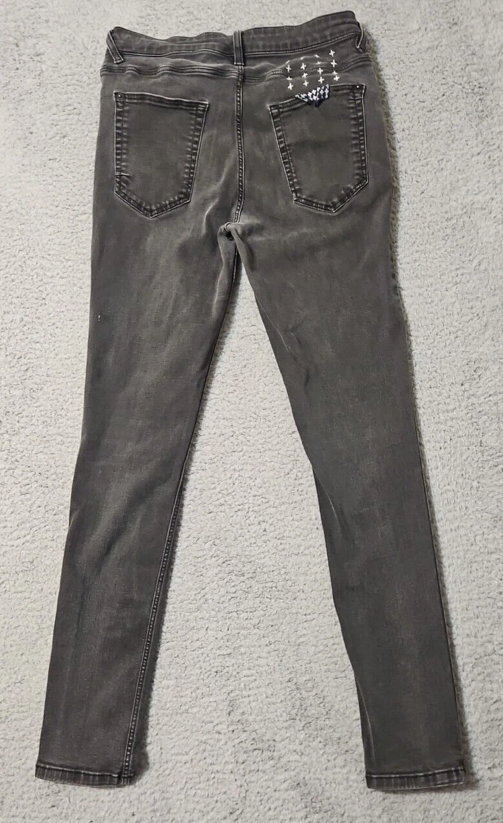 Ksubi Van Winkle Black Rebel Jeans Mens Size 30 100005924 KM50