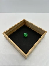 dice rolling tray Radiata Pine