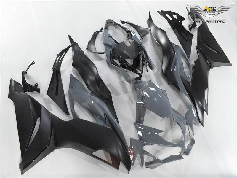 MS Injection Grey Black Fairings Fit for Kawasaki Ninja 2019
