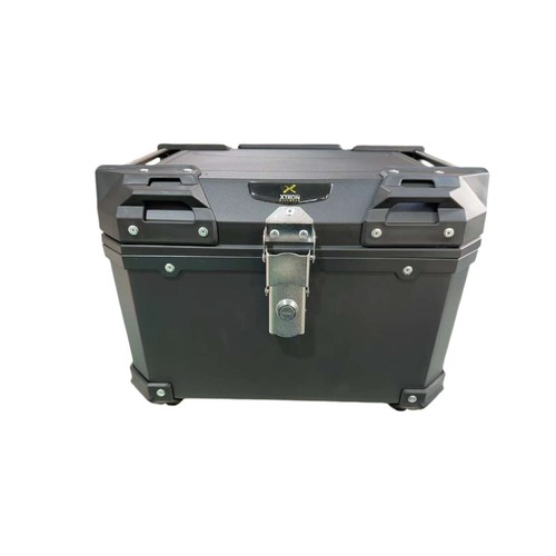 45L Motorcycle Luggage Waterproof Tool Case Tail Box Paint LockBlack