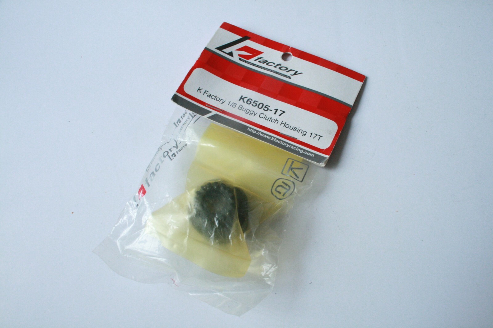 K-Factory 1/8 Buggy Clutch Bell Housing (17 Tooth) - K6505-17