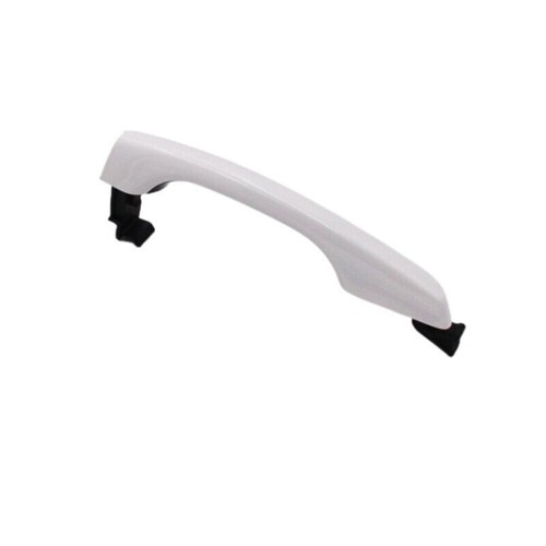 2Pcs New For 17-20 Hyundai Elantra Front Left + Right Outside Door Handle White - Picture 10 of 15