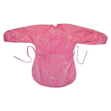 Silly Billyz Messy Eater Towel Bib Cerise Water Resistant Nylon Super Absorbent