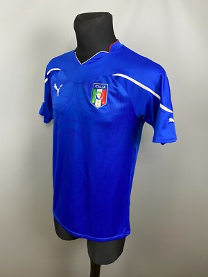 ITALY 2010 2012 HOME SHIRT FOOTBALL SOCCER JERSEY PUMA MENS SIZE M