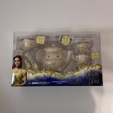 NEW Disney Beauty and the Beast Enchanted Objects Tea Set New in package