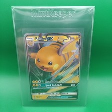 Pok�mon TCG Sun Moon Riachu GX Sm213 Black Star Promo Holo Rare Card Nm