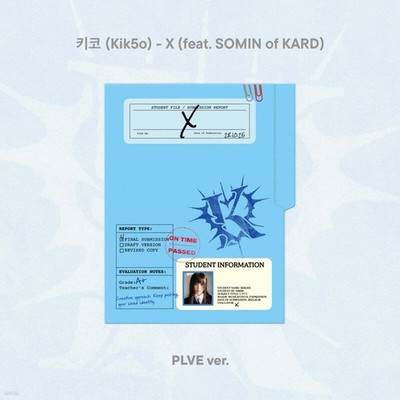 KIK5O Single [X (feat. Somin of KARD)] PLVE (KIKO02SPF)