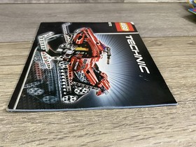 LEGO Technic 8272 Snowmobile Instruction Manual Booklet 2007 Illustrated
