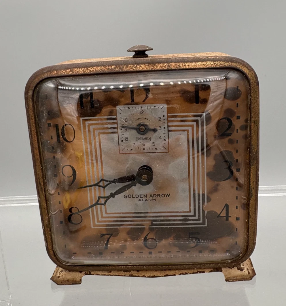 Vintage Ingraham Clock In Collectible Alarm Clocks (1930-1969) for