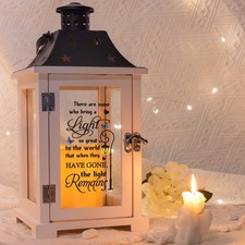 Memorial Lantern, Sympathy Memorial Gifts for Loss of Loved One, Mother, Fath...