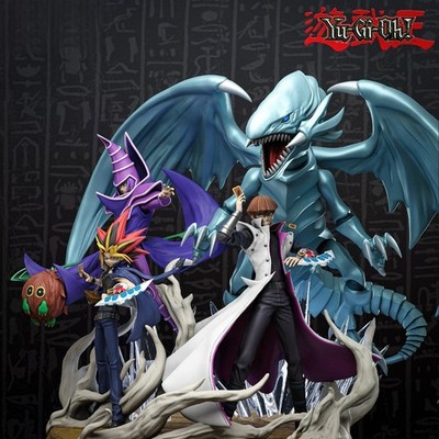 Yami Yugi und Seto Kaiba Yu Gi Oh | Garage Kit DIY Figur Statue BEMALT 3D Modus