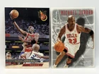 1993-94 MICHAEL JORDAN Fleer Ultra card #30 + 96-97 #143 (2) Card Lot Bulls 🔥