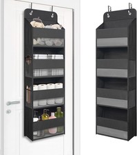 Over The Door Hanging Organizer W/ 4 Large Pockets   Closet Bathroom Nursery