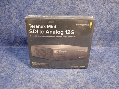 Blackmagic Design Teranex Mini SDI-Analog 12G Converter CONVNTRM/BA/SDIAN (G107)