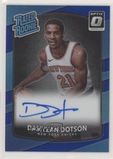 2017-18 Panini Donruss Optic Blue Prizm Signatures 13/49 Damyean Dotson Auto 1u6