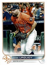 JOSE URQUIDY   TOPPS  2022    HOUSTON ASTROS   CARD # 607