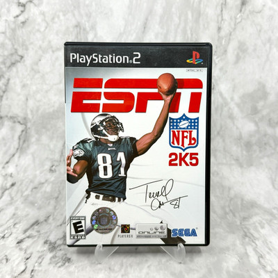 ESPN NFL 2K5 PS2 (PlayStation 2, 2004) CIB Complete Tested/Works