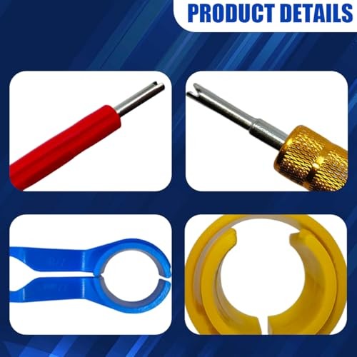 16PCS Car AC Fuel Line Disconnect Tool Set, Master Quick Disconnect Tool Kit 