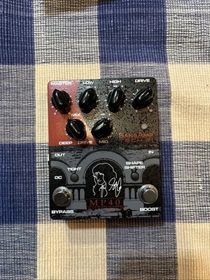 Tech 21 Sansamp Geddy Lee MP40 Limited Edition Bass Guitar Effects Pedal - NEW!!