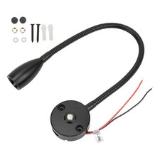 › Boat LED Reading Light 3W Wall Mount Reading Lamp Flexible Gooseneck 3 Color