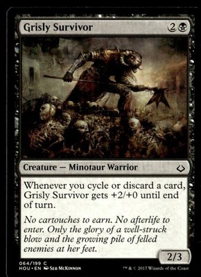 2017 Hour of Devastation Grisly Survivor Expansion/Common #64