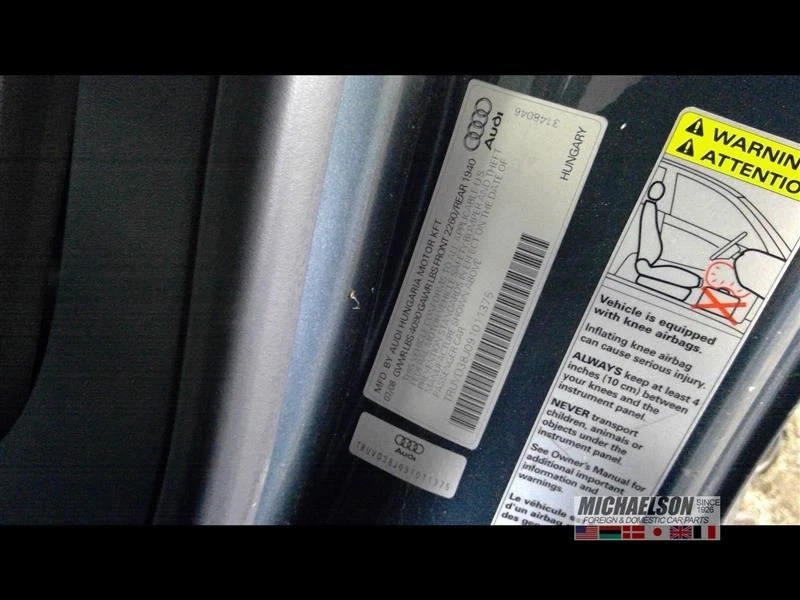 Passenger Headlight Base Xenon HID Adaptive Curve Fits 08-11 AUDI TT 928617 - Image 4 of 4