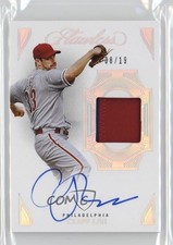 2025 Panini Flawless Prime Vertical 8/19 Cliff Lee #PPV-CL Patch Auto 2oh