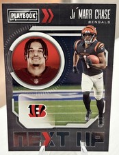 Ja'Marr Chase 2021 Panini Playbook Next Up #15 RC Rookie Bengals