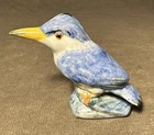 Vintage Stangl Pottery Kingfisher Porcelain Bird Figurine. No Damage.