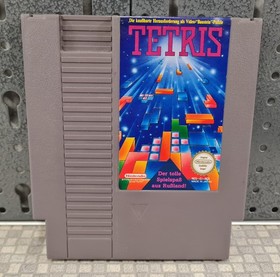 TETRIS Nintendo Entertainment System NES gioco con istruzioni e scatola originale