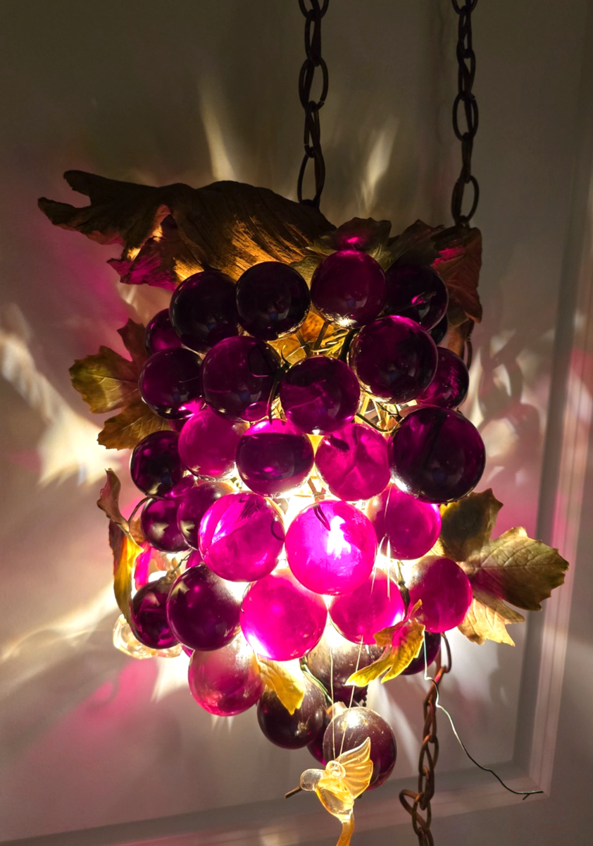 希少】grape pendant lamp ×2点セット 2024-