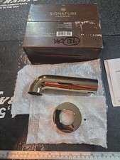 Signature Hardware Lexia Non-diverter Tub Spout Polished Brass Shts74pb Nib