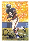 Gale Sayers Autographed Goal Line Art Card GLAC Bears PSA/DNA 105069
