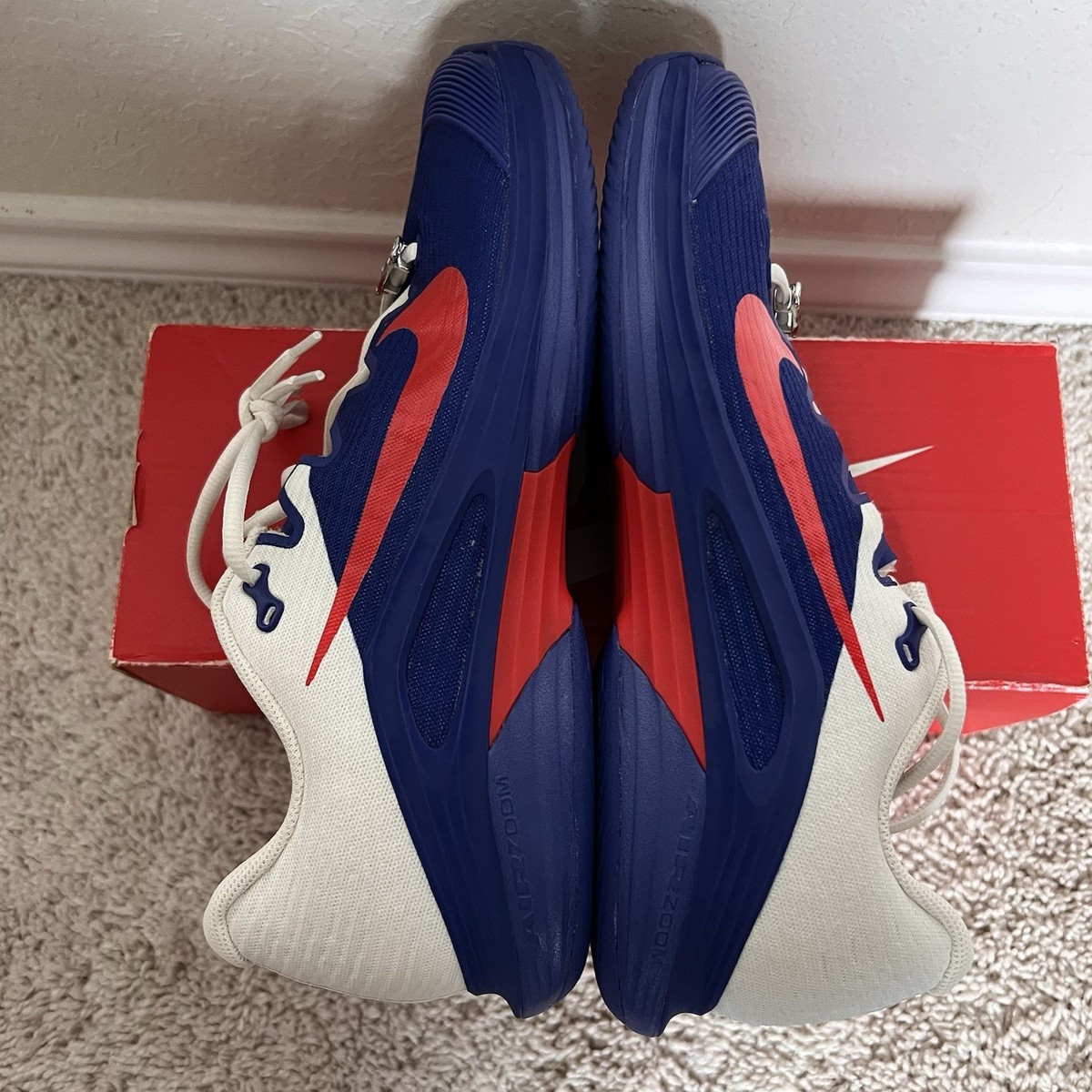 Nike Court Air Zoom Vapor 12 Premium Size 9.5 HC Deep Night Crimson HJ6770 New Nike Men main image 4