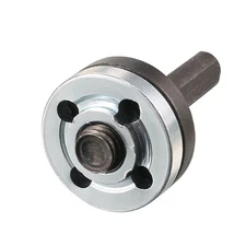 3 in 1 10mm 3/8 Inch Drill Angle Grinder Mandrel Adapter Disk Holder 2 Wrench