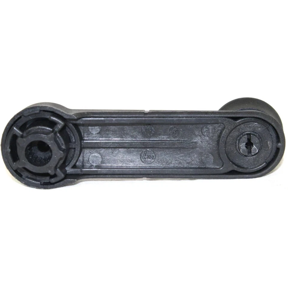 Manivela de janela para 92-96 Ford F150 03-06 E250 Econoline texturizada preta - Imagem 4 de 4