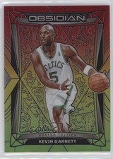 2023 Panini Obsidian Electric Etch Reggae Flood 65/75 Kevin Garnett #39 HOF 0c3