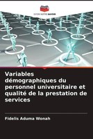 Fidelis Aduma Wonah | Variables DéMographiques Du Personnel Universitaire Et...
