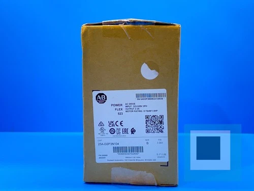 Allen-Bradley 25A-D2P3N104 Series B PowerFlex 523 AC Drive - NEW OPEN BOX