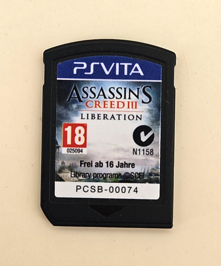 Jeu Assassin’s Creed 3 III Liberation PS VITA (en loose) - Testé - PSVITA