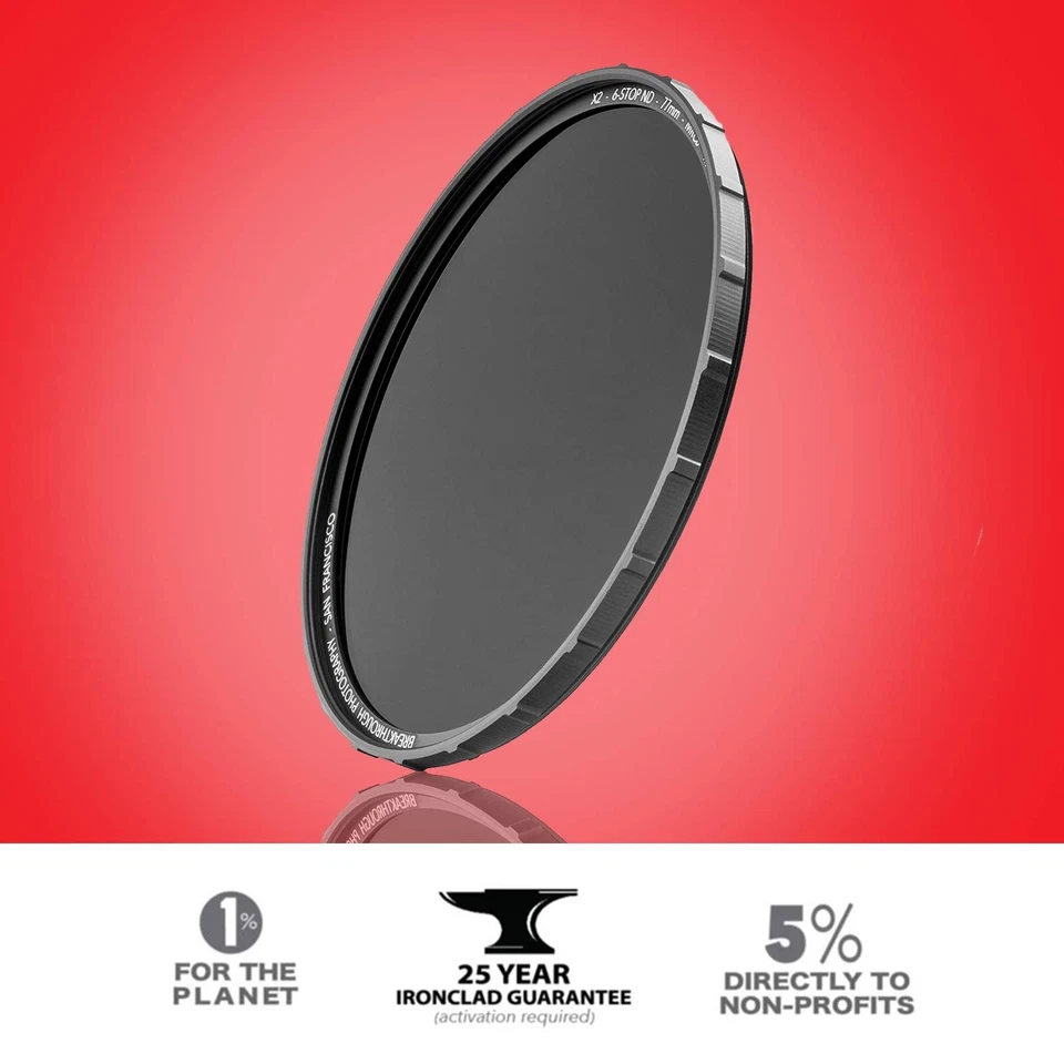 72mm X2 10-Stop Fixed ND Filter for Camera Lenses, Neutral Density Profession... - Image 2 of 3