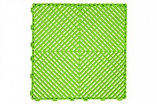 Garage Interblocco Piastrelle Pavimenti Modulare Pavimentazione Verde 40 pezzi