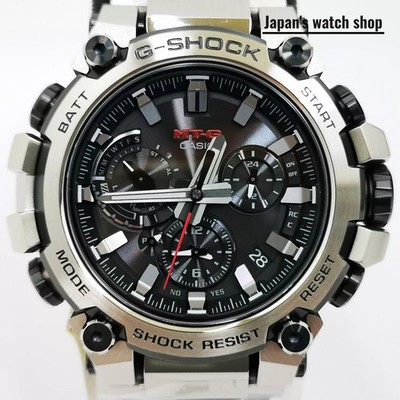 CASIO G-SHOCK MTG-B3000D-1AJF Silver Bluetooth Solar Men's Watch New in Box